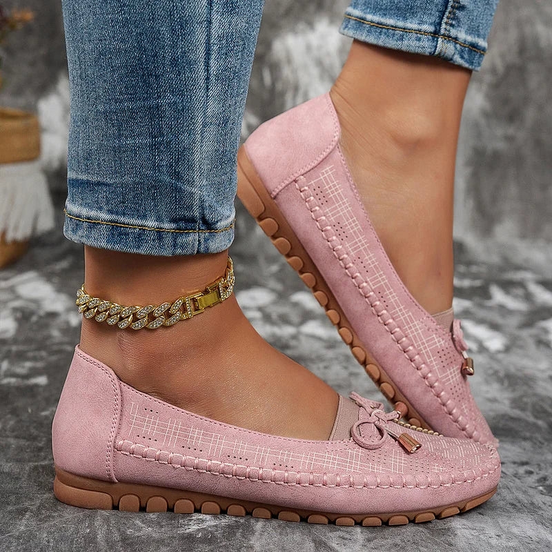 Rofia - حذاء جلد غير رسمي مانع للانزلاق