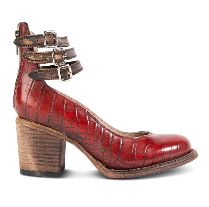 Steffie – حذاء بكعب عالٍ خشبي