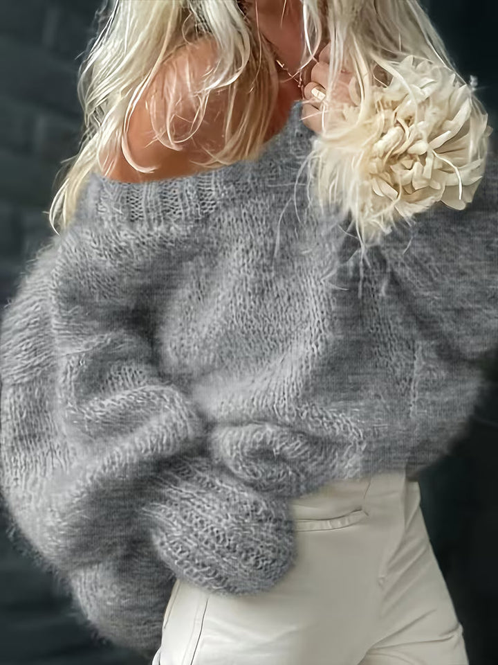 داريا - سترة قصيرة وناعمة من الصوف