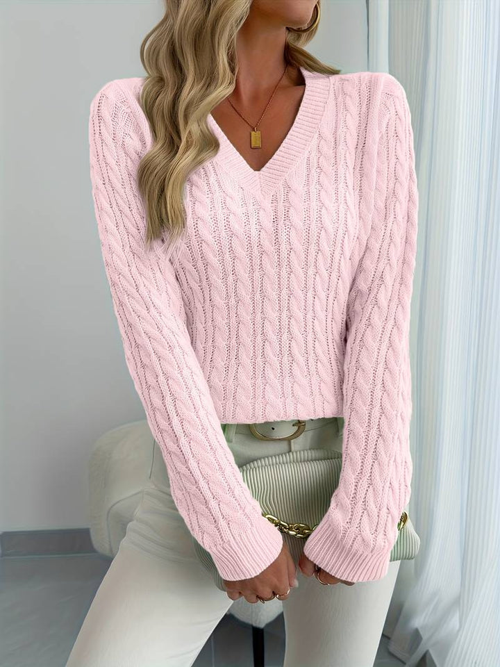 Sivanit - سترة طويلة الأكمام مزينة بخطوط