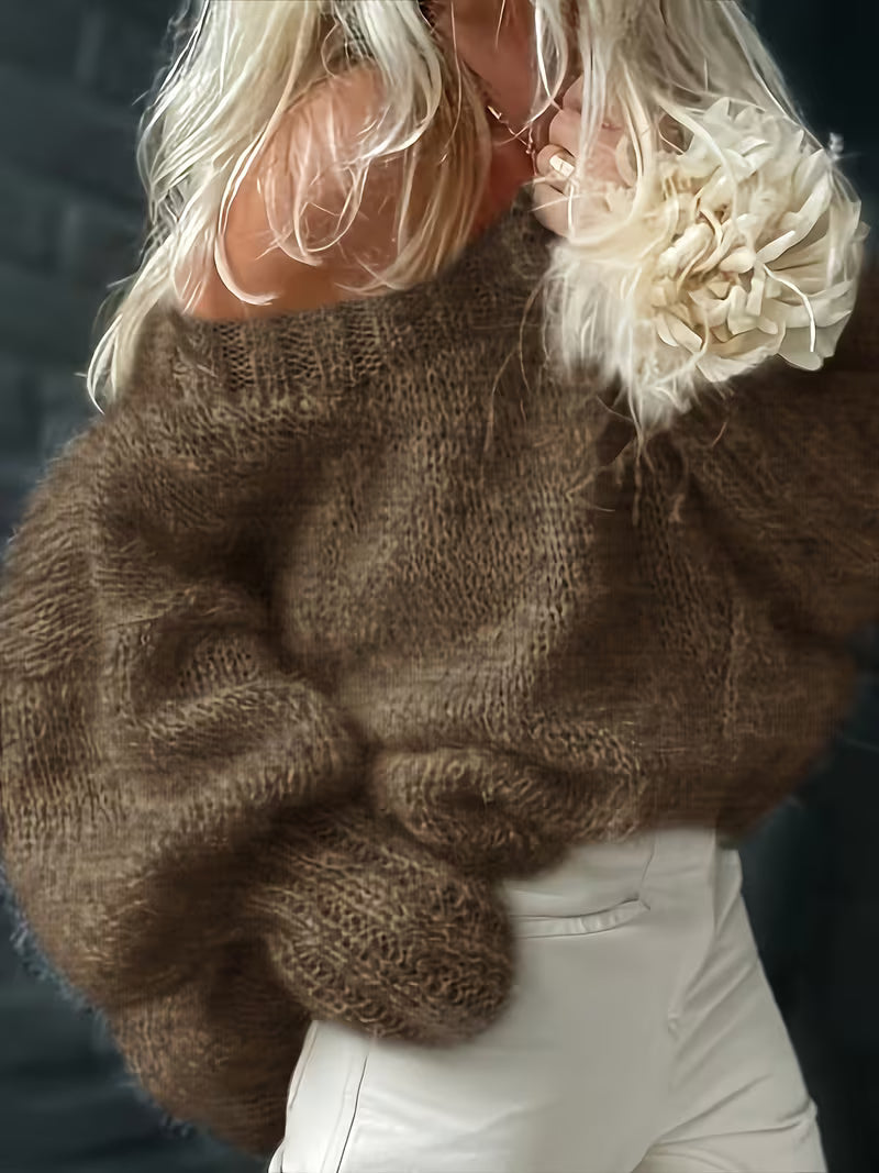 داريا - سترة قصيرة وناعمة من الصوف