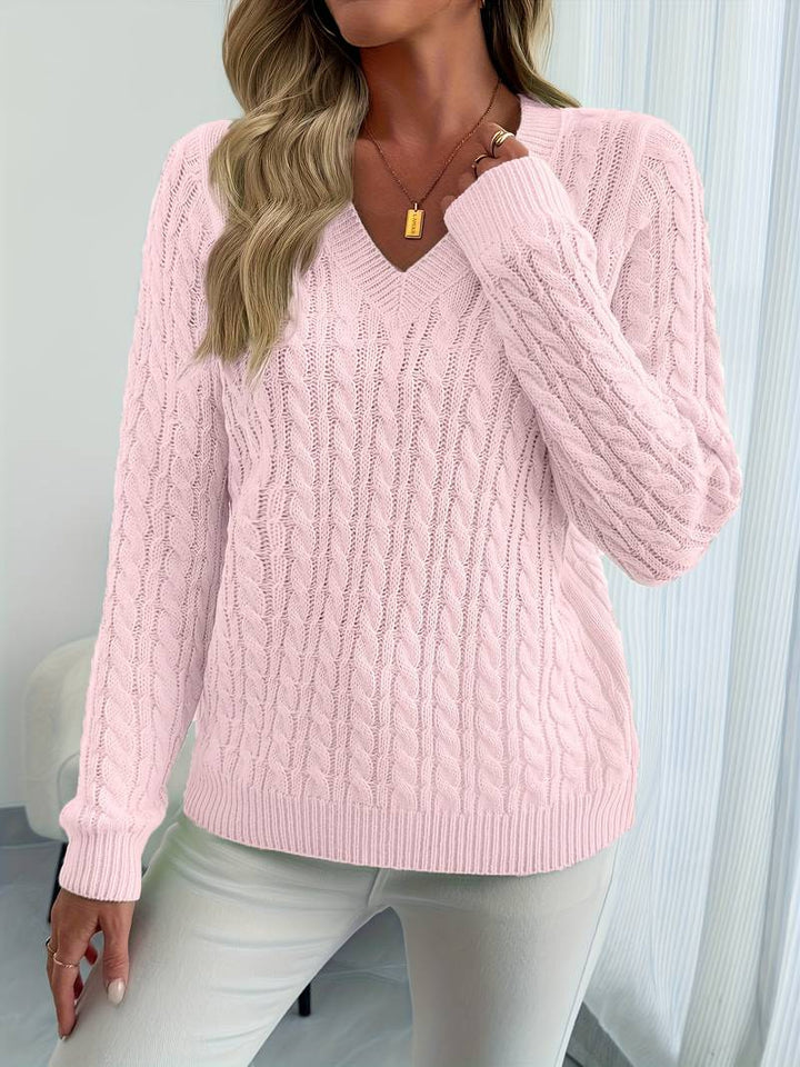 Sivanit - سترة طويلة الأكمام مزينة بخطوط