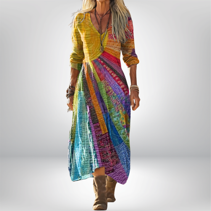 راشميكا - فستان بوهيمي أنيق